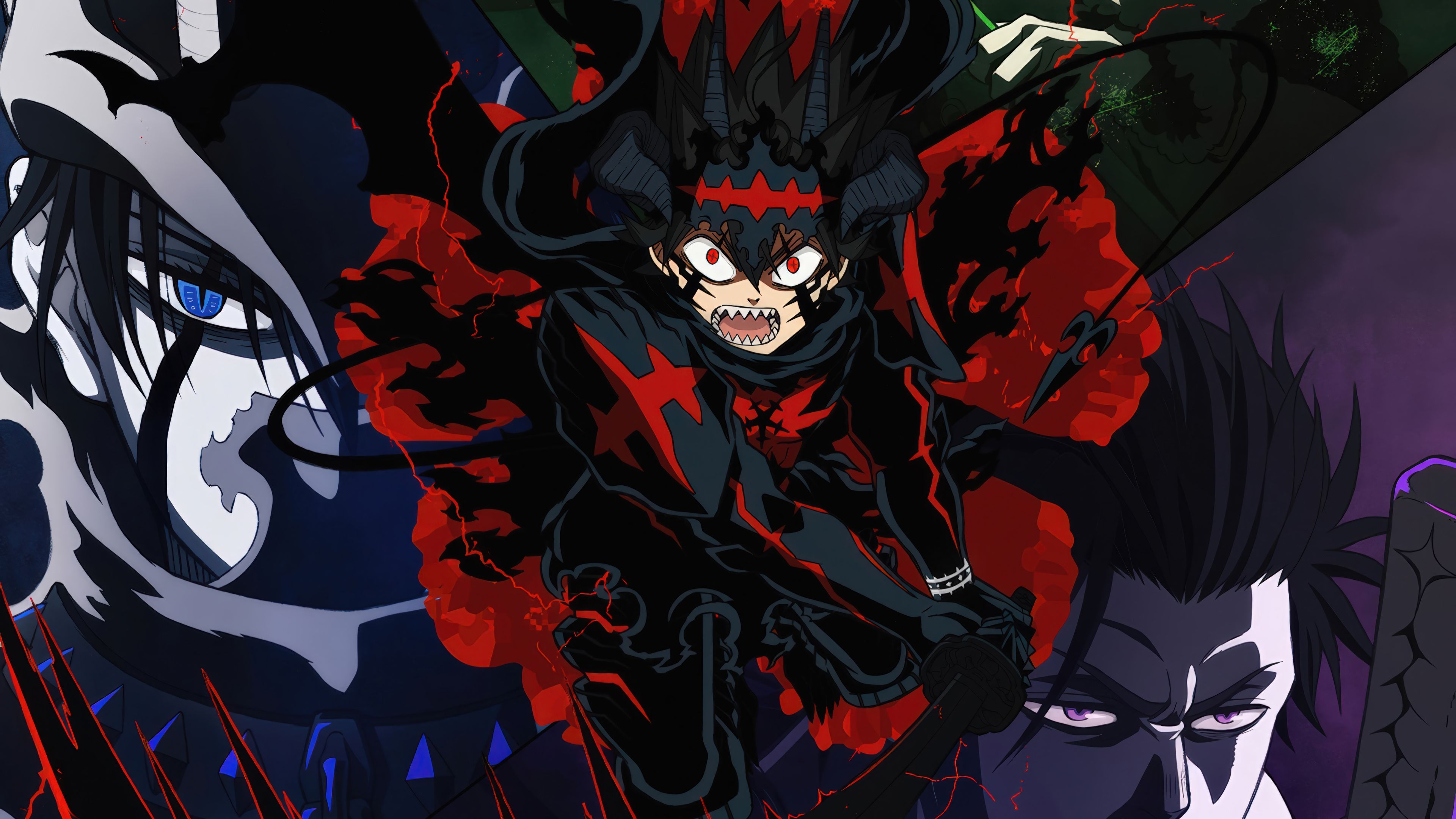3840x2160 Asta Black Clover Devil Union S02 4K Wallpaper PC HD