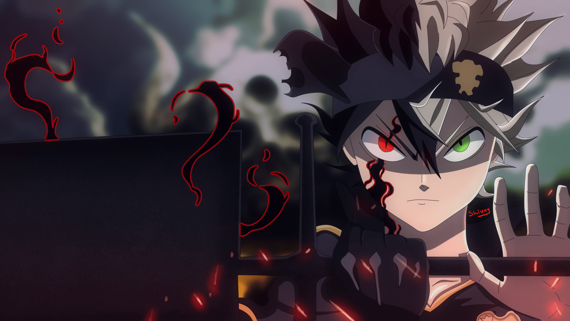 1920x1081 Asta Unleashed: Black Clover HD Anime Wallpaper