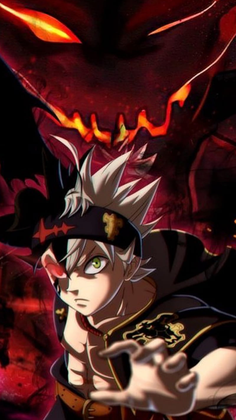 800x1422 BLACK CLOVER, anime black clover, devil, HD phone wallpaper