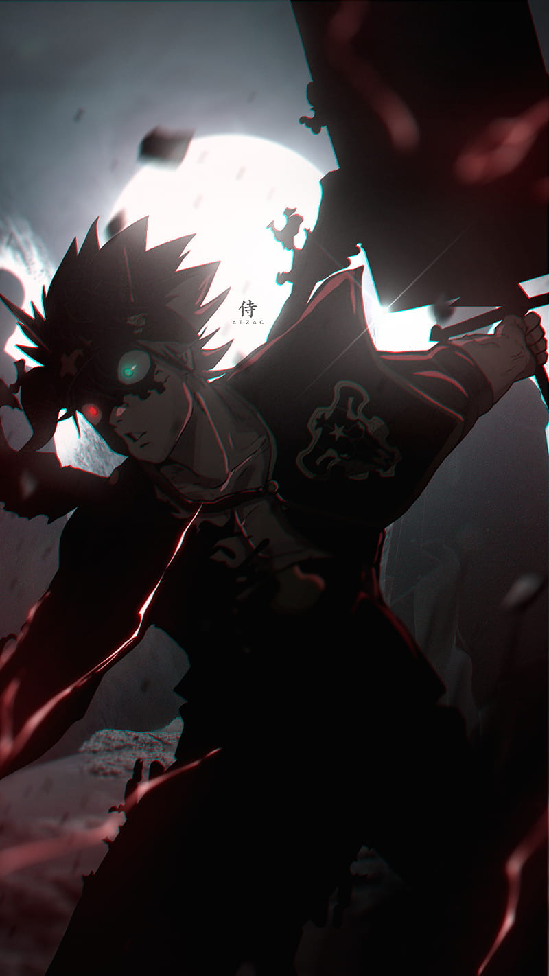 800x1422 Asta, black clover, anime boy, anime, HD phone wallpaper