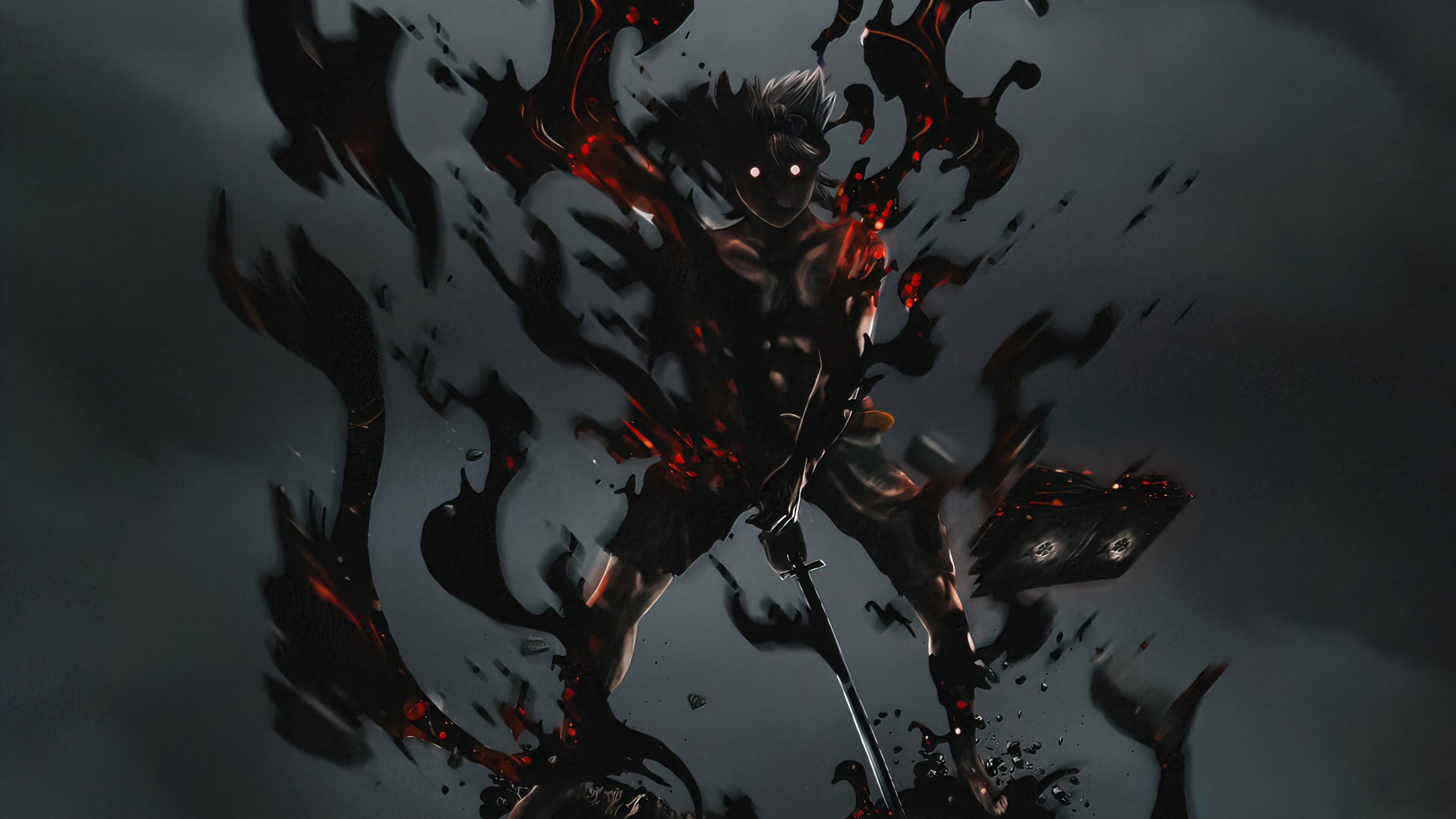 3840x2160 Black Clover Wallpaper