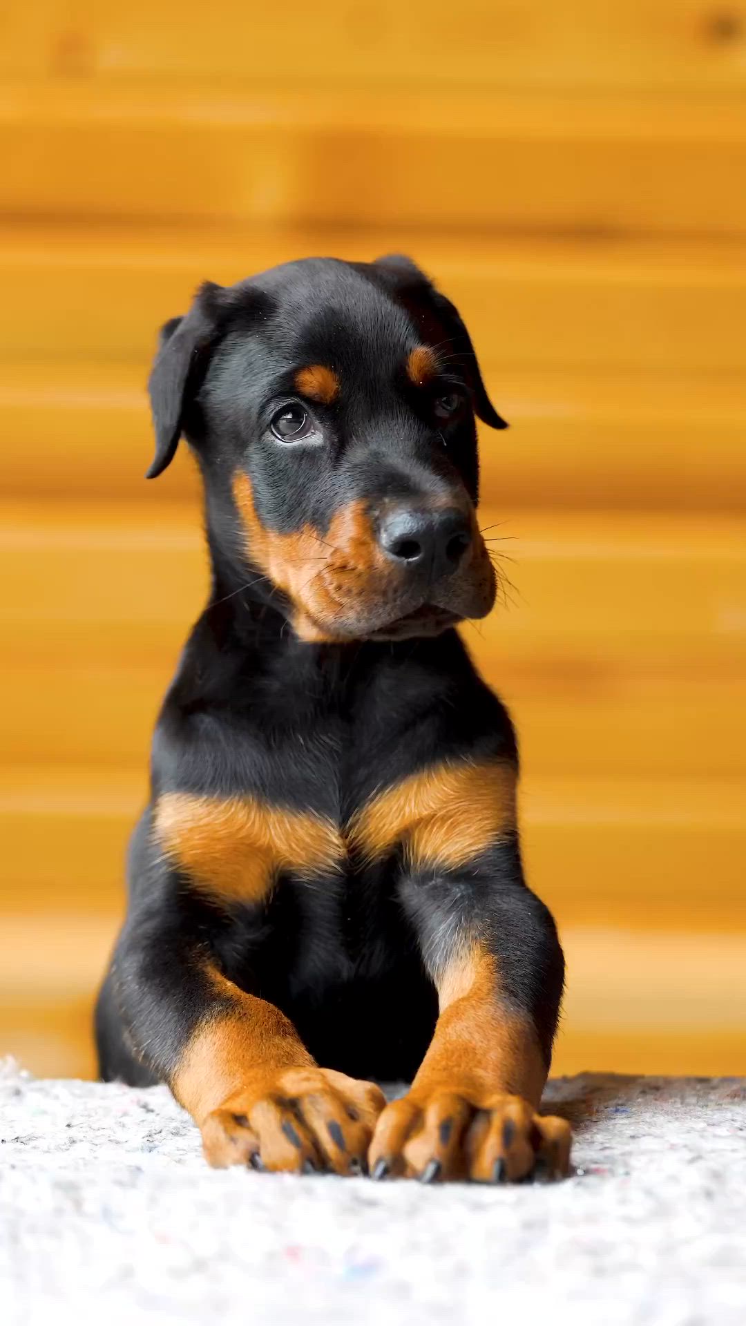 1080x1920 Beauty Doberman Puppy