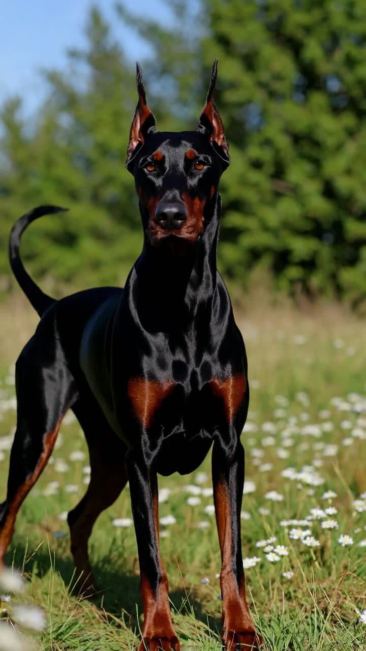 720x1280 Doberman dog Videos and 4K to download
