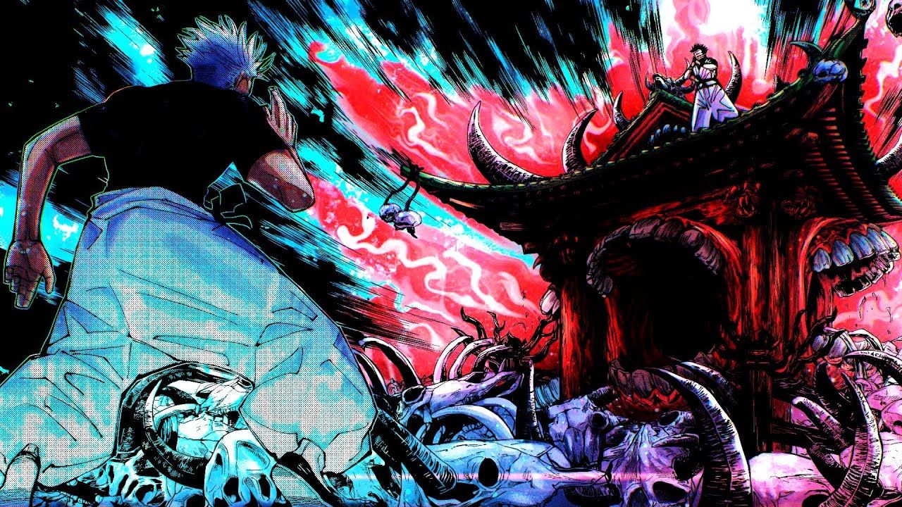 1280x720 GOJO VS SUKUNA WALLPAPER 4K 120 FPS