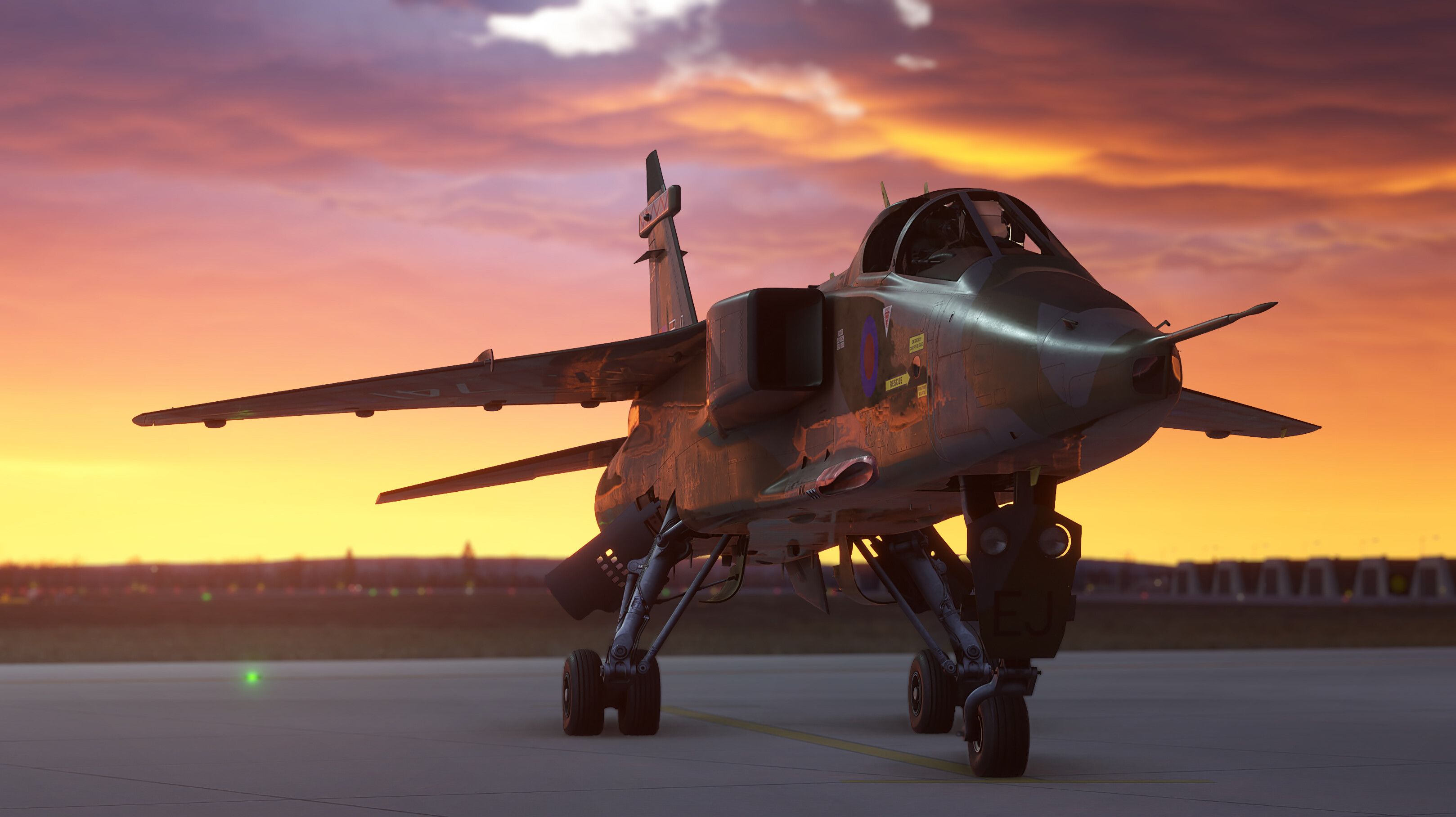 3236x1816 Dassault / AzurPoly / JFEXP SEPECAT Jaguar Flight Simulator 2024
