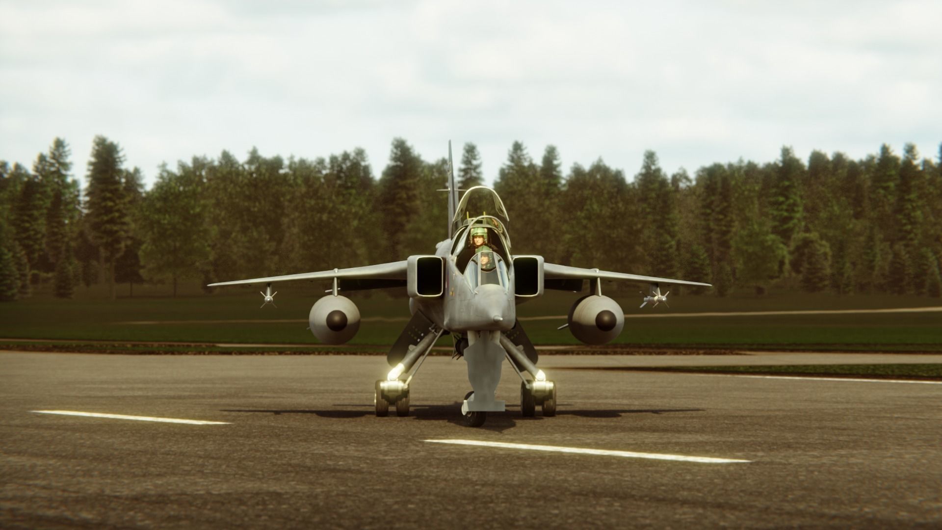 1920x1080 Sepecat Jaguar T2 3D model rigged