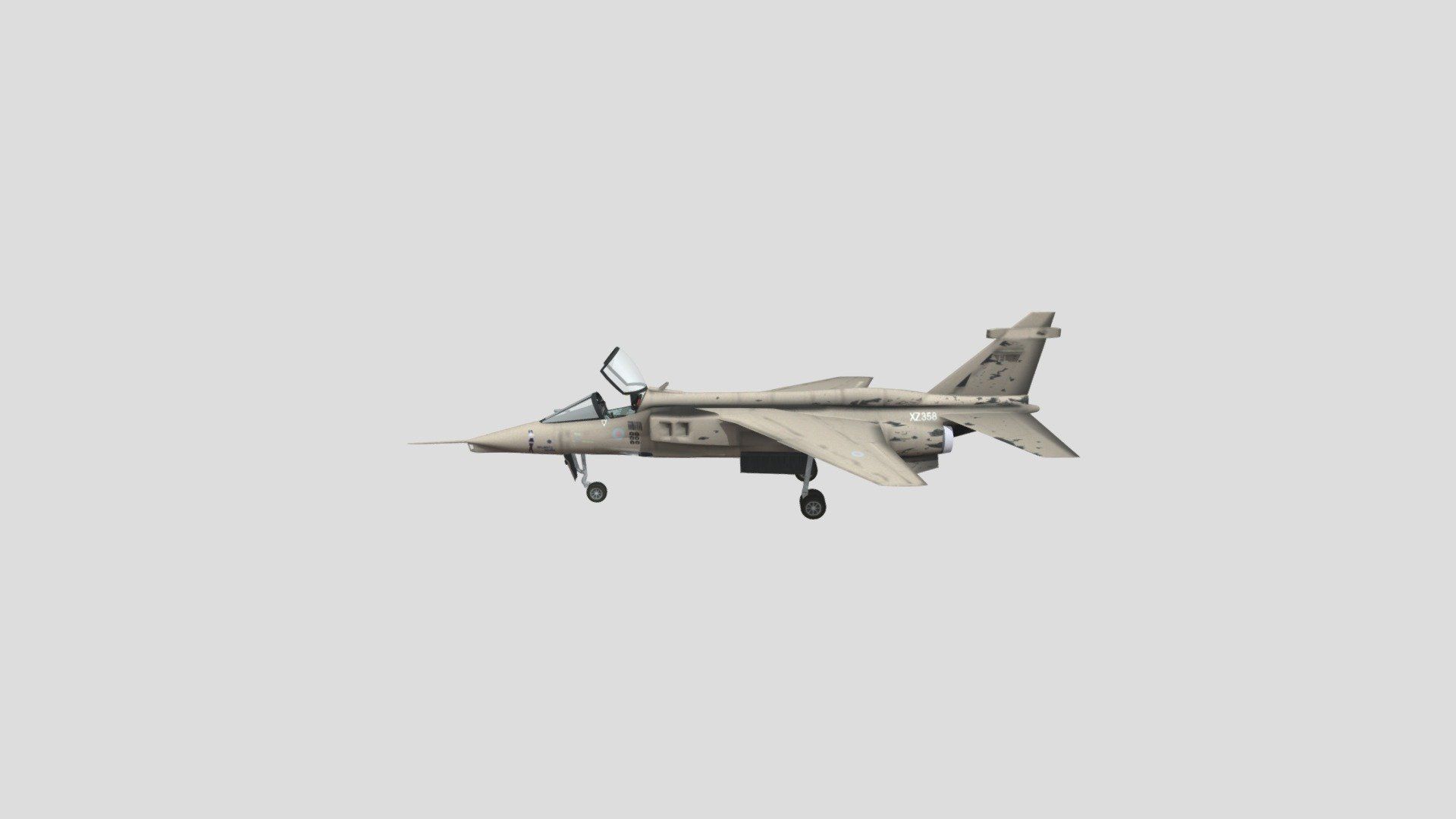 1920x1080 Sepecat Jaguar Model By Malaviyadarsh351 [7700d70]
