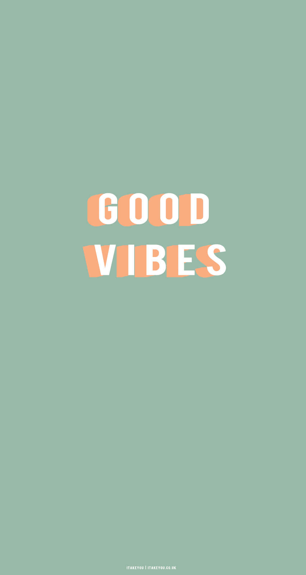 1020x1915 Download Good Vibes And Sage Aesthetic Wallpaper