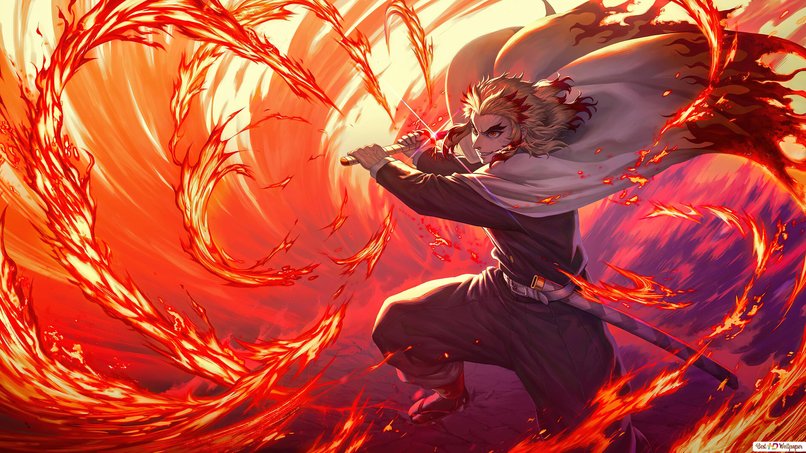 2560x1440 Demon Slayer 2560x1440 Wallpaper