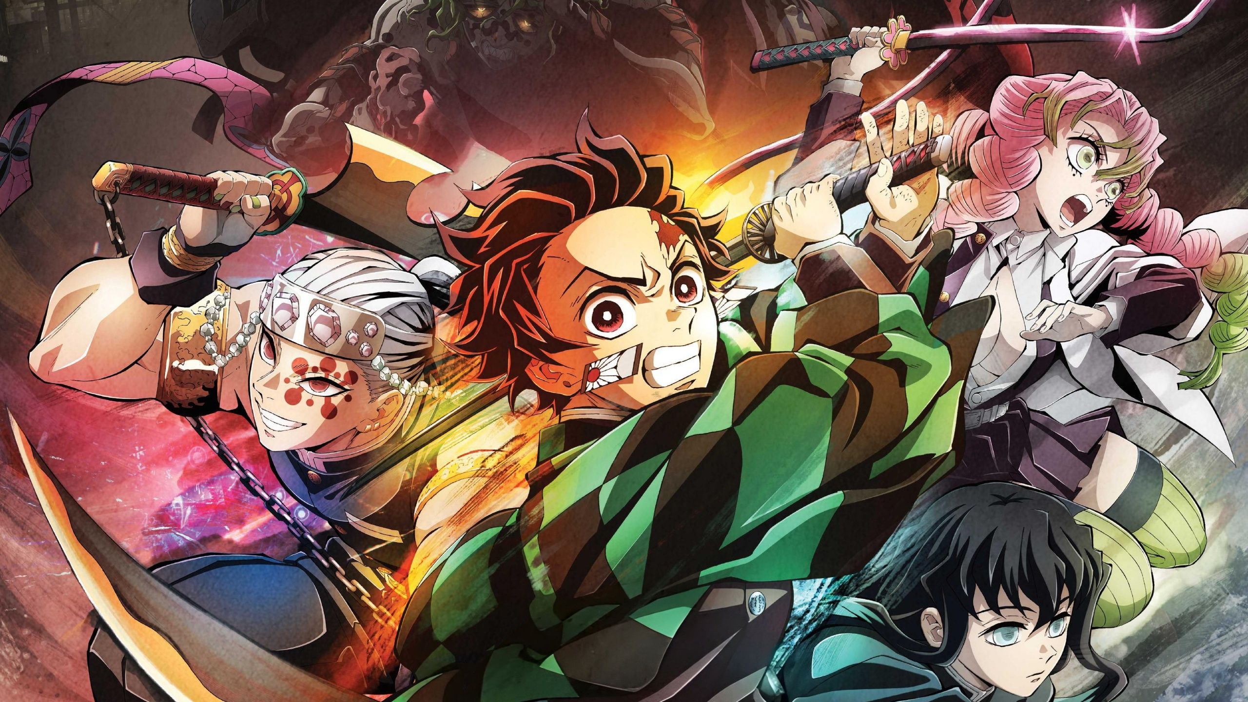 2560x1440 Demon Slayer Kimetsu no Yaiba iPhone Wallpaper 4K