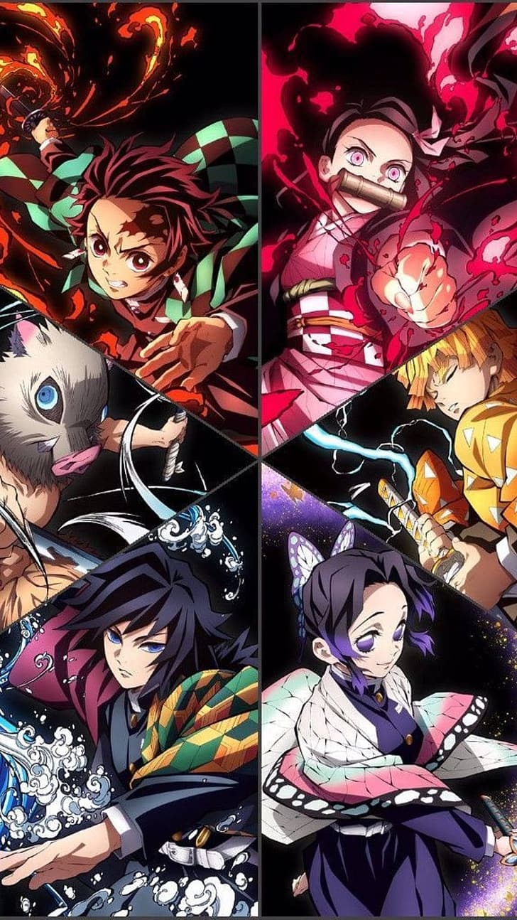 728x1294 1284x2778px. free download. HD wallpaper: anime, Kimetsu no Yaiba
