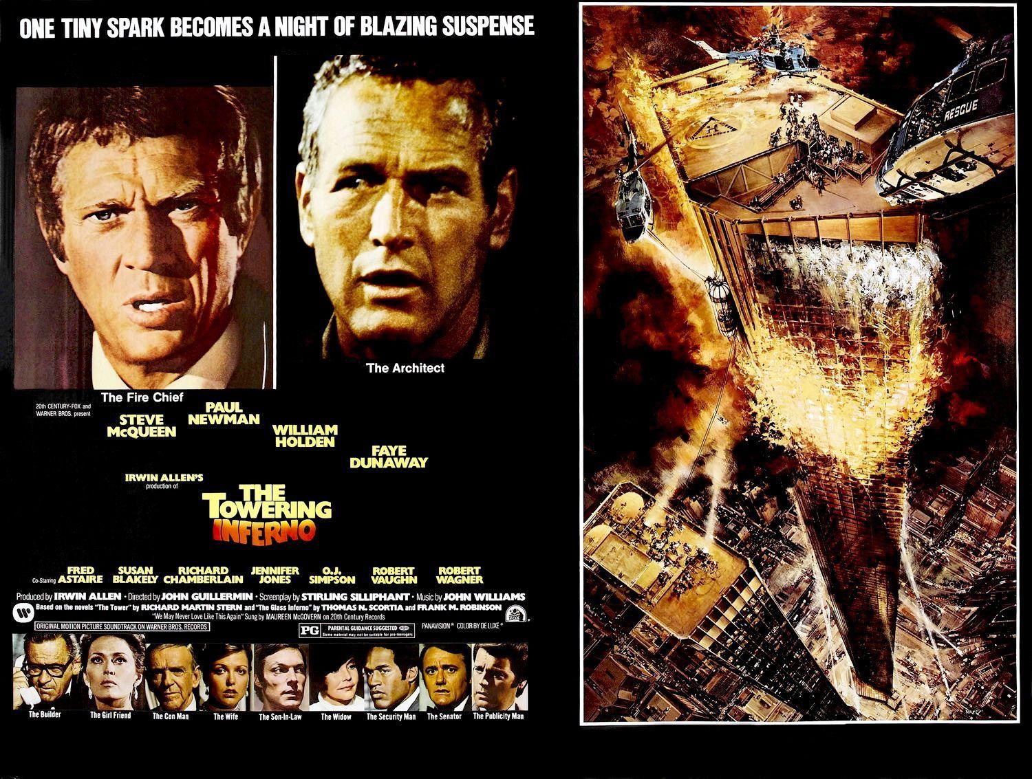 1500x1133 The Towering Inferno, Best of Irwin Allen's Disaster Films