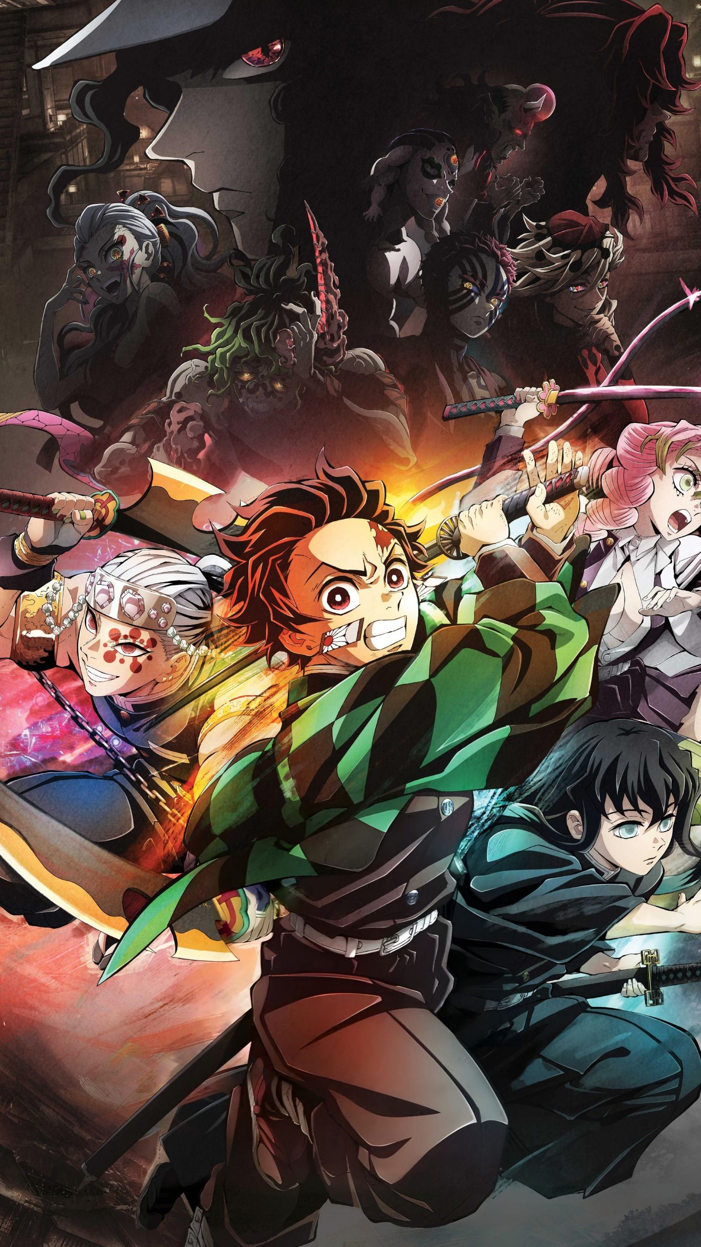1440x2560 Demon Slayer Kimetsu no Yaiba iPhone Wallpaper 4K