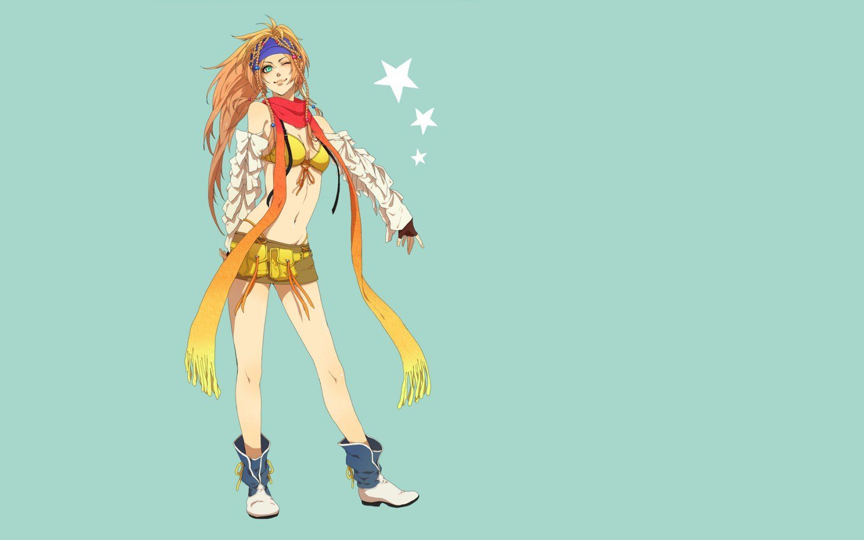 1680x1050 final fantasy x 2 rikku igra, Video, Games, Girl, Pink, Hair Wallpaper HD / Desktop and Mobile Background