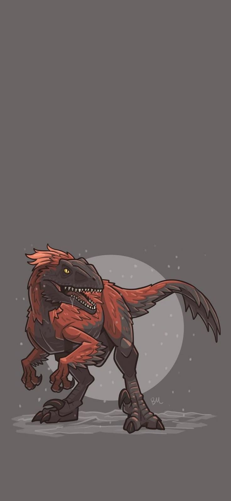 736x1597 Pyroraptor