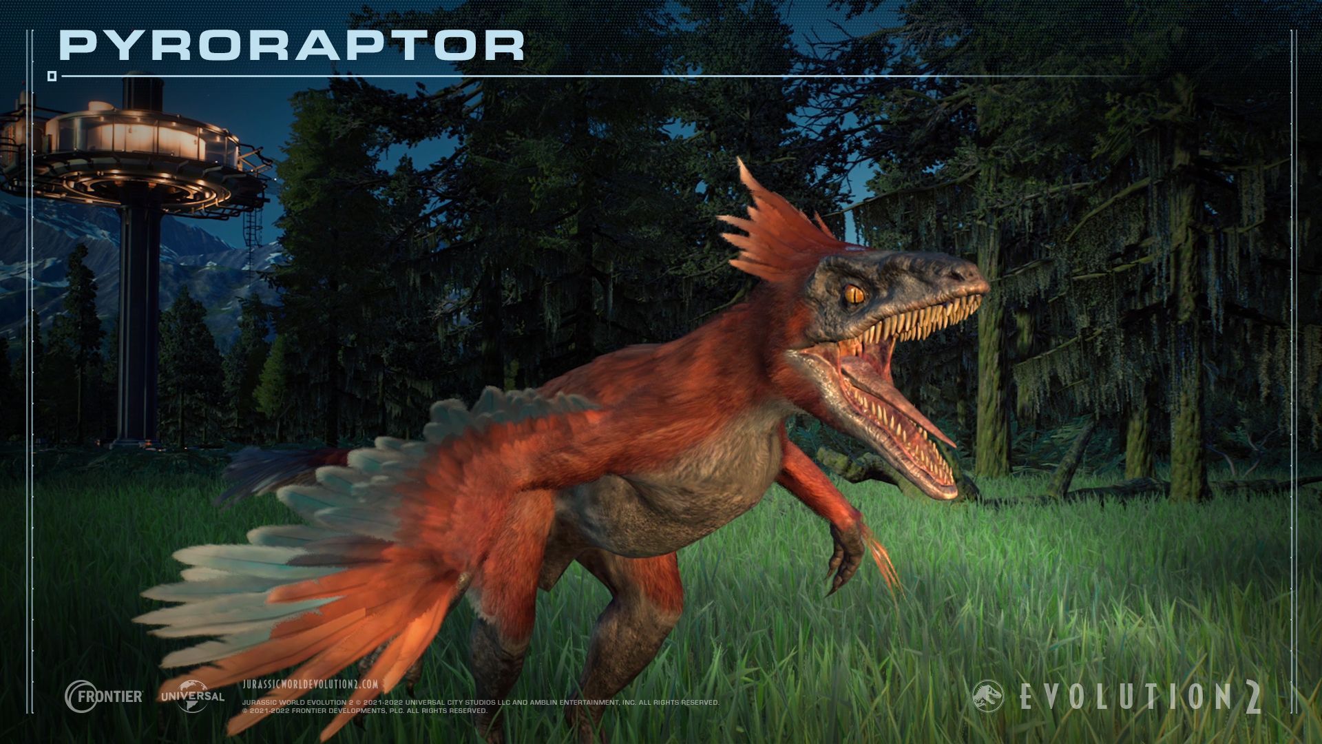 1920x1080 Jurassic World Evolution 2: Dominion Biosyn Expansion Showcases the Pyroraptor