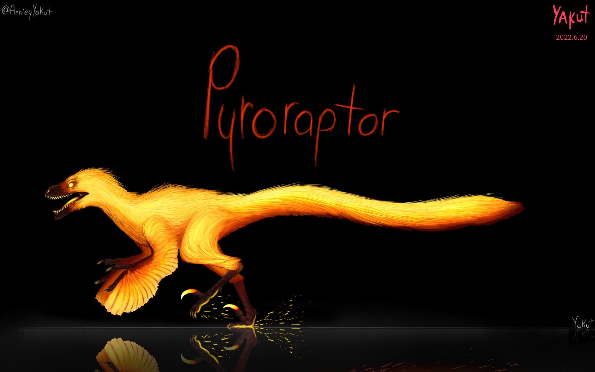 1920x1200 Pyroraptor