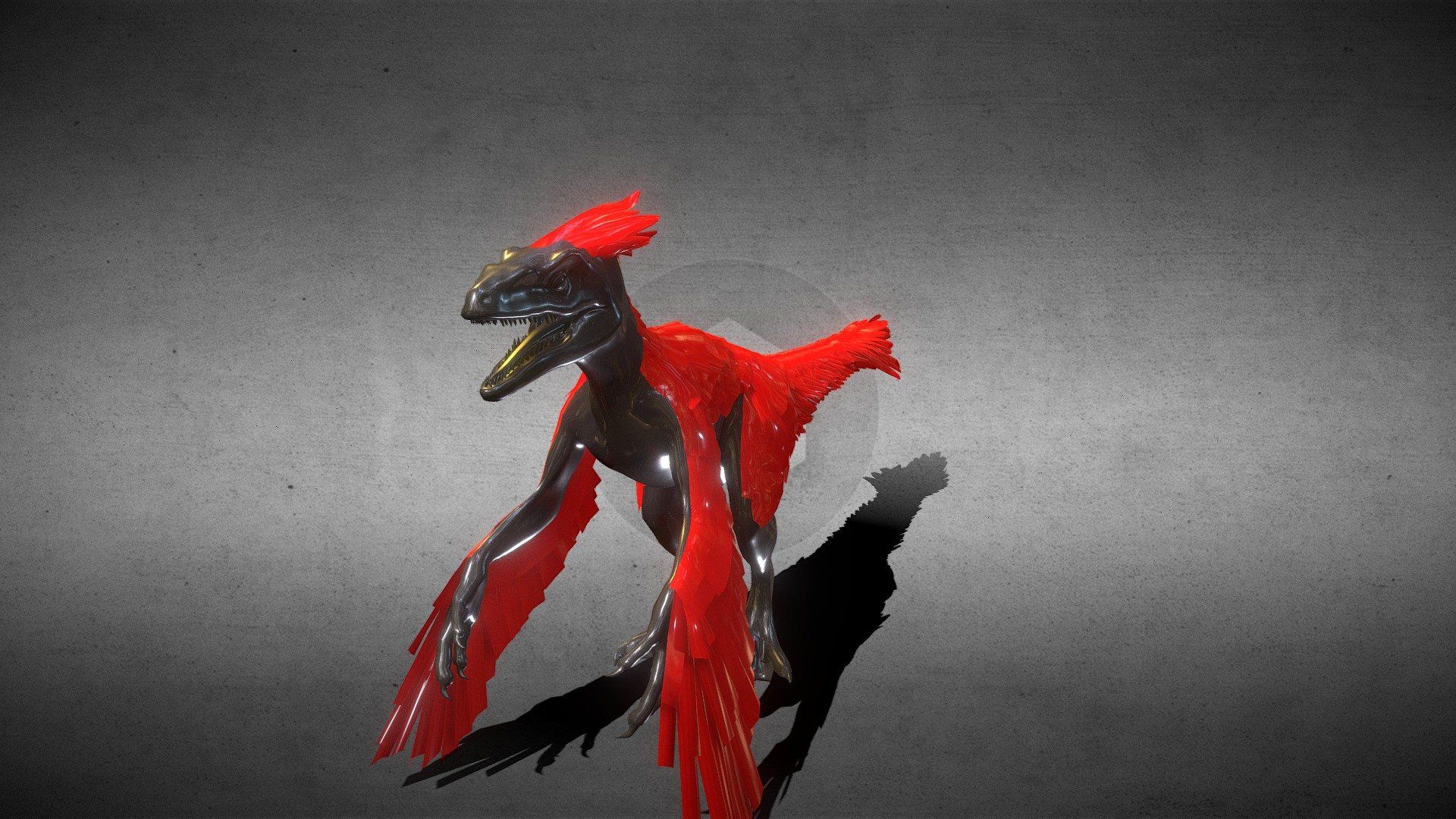 1920x1080 pyroraptor model by jewalls [ed8df3D]