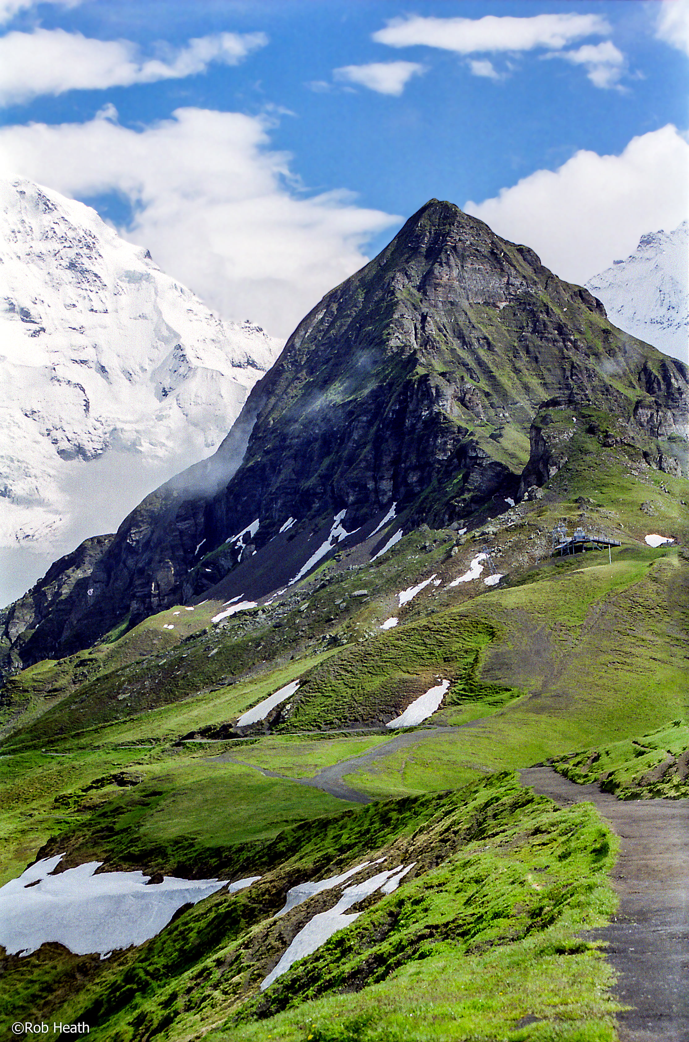 2230x3373 Landscape photography of mountain during daytime, wengen, switzerland HD wallpaper