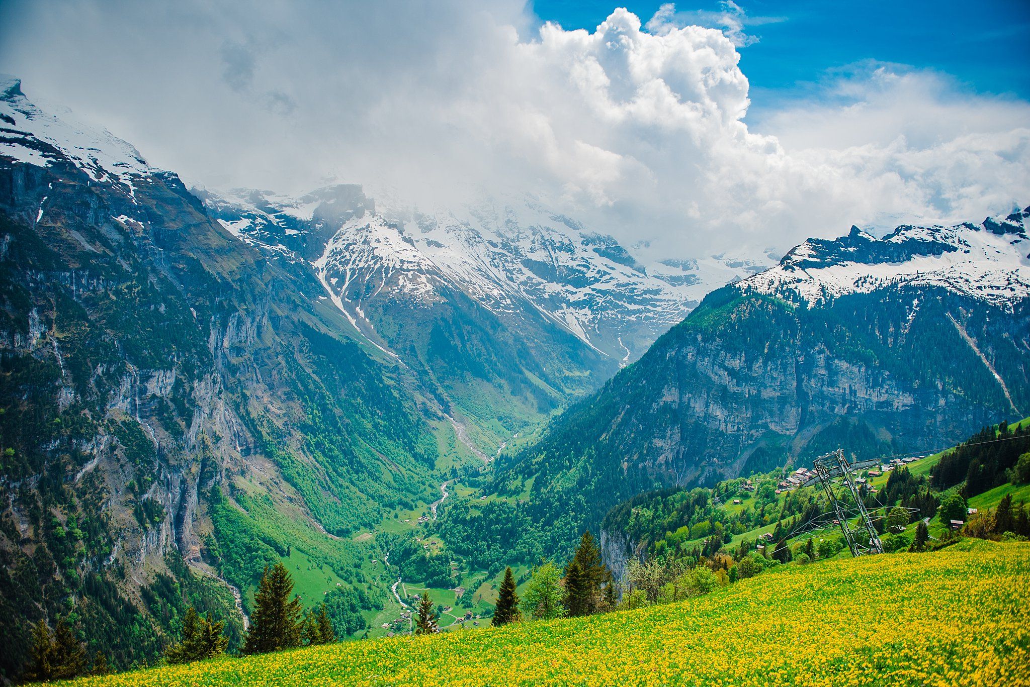 2048x1367 Adventuring through a Fairy Tale: Lauterbrunnen, Wengen, Mürren [Jungfrau Region, Switzerland] Next Stop: Adventure