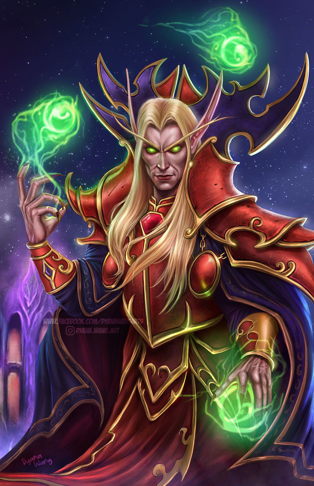 1100x1700 Kael'thas Sunstrider