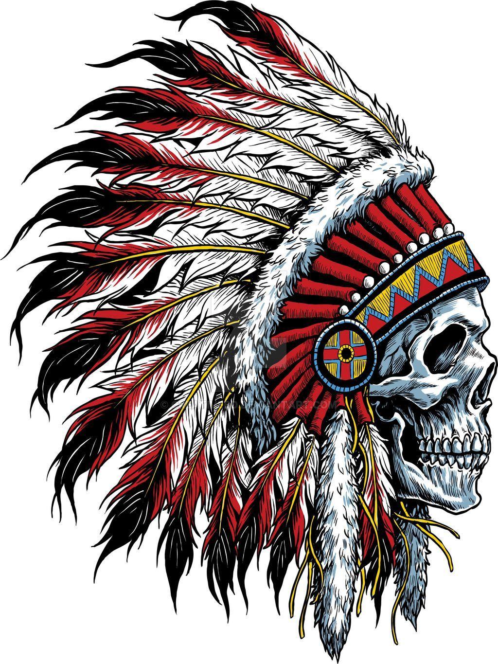 1024x1365 indian skull. Indian skull tattoos, Indian skull, Indian tattoo