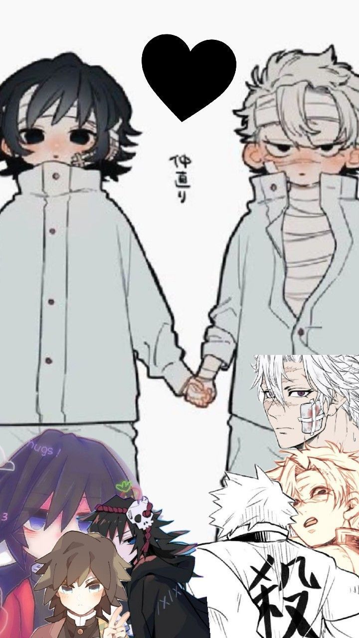 720x1280 Sanegiyu wallpaper. Anime fanart ships, Demon slayer love, Kny ships