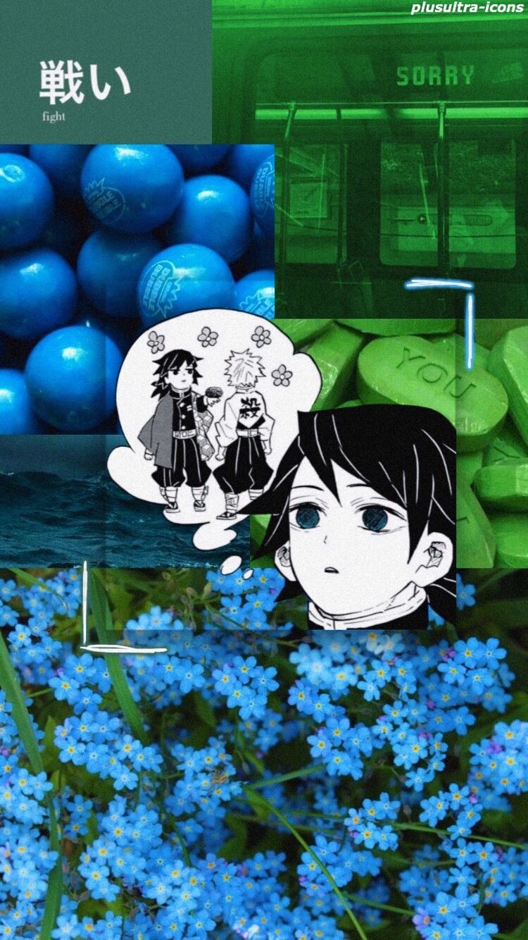 750x1334 Sanemi X Giyuu Wallpaper