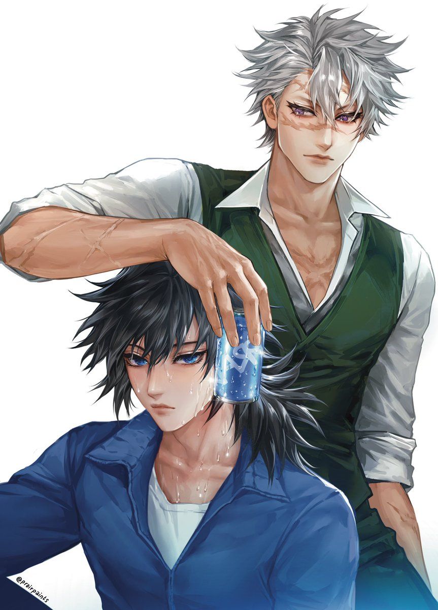 863x1200 冨岡義勇 「School AU #sanegiyuu #ซาเนกิยู」