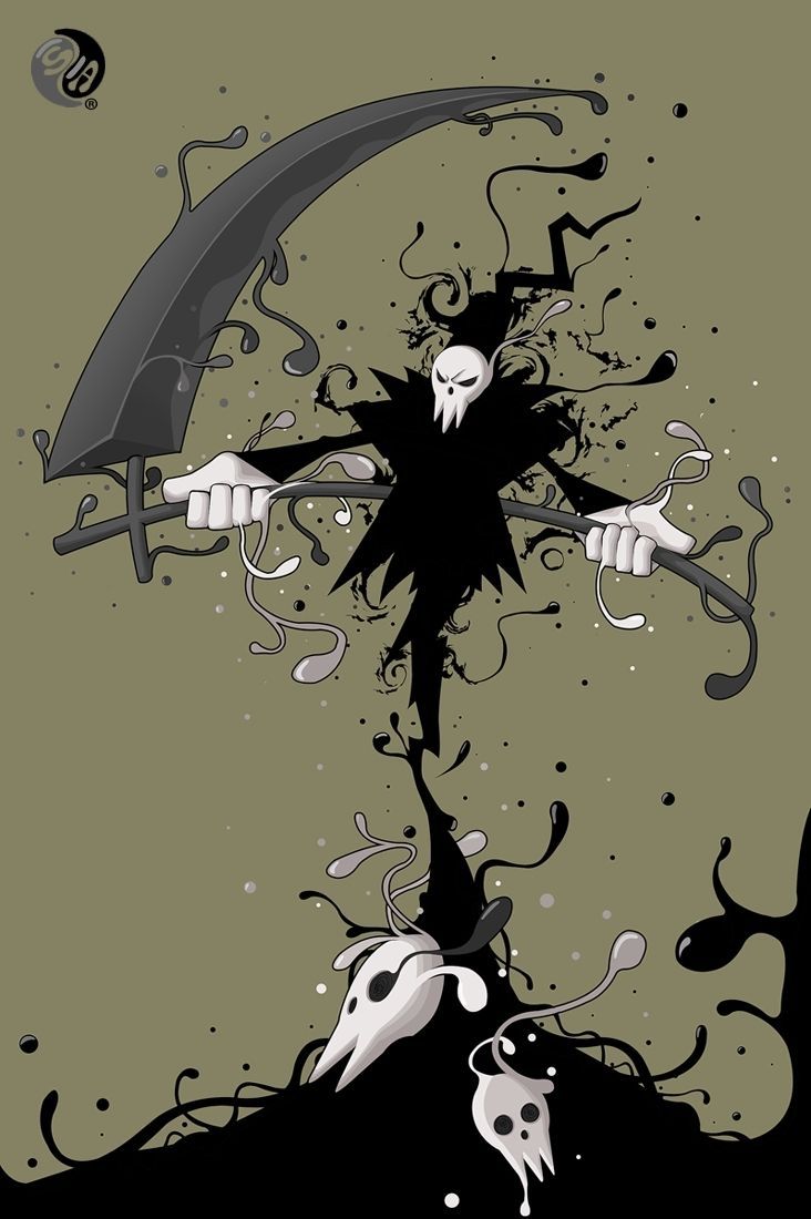 732x1100 fading shinigami