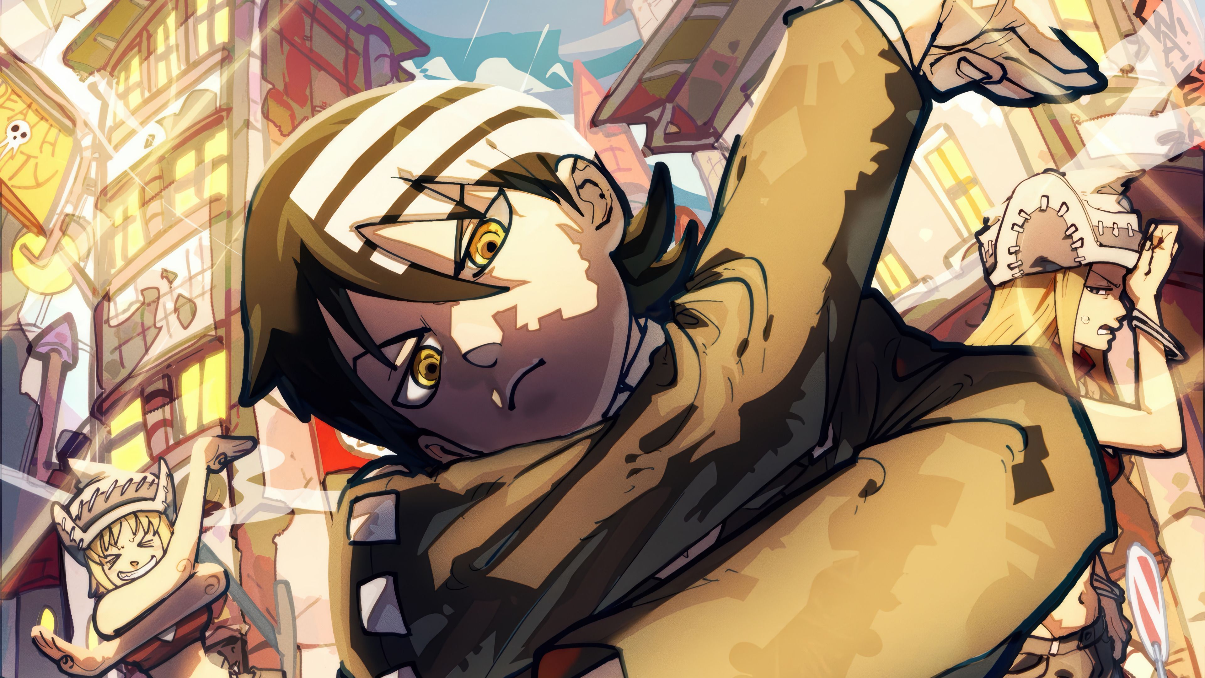 3840x2160 Soul Eater Death the Kid 4K Wallpaper PC HD