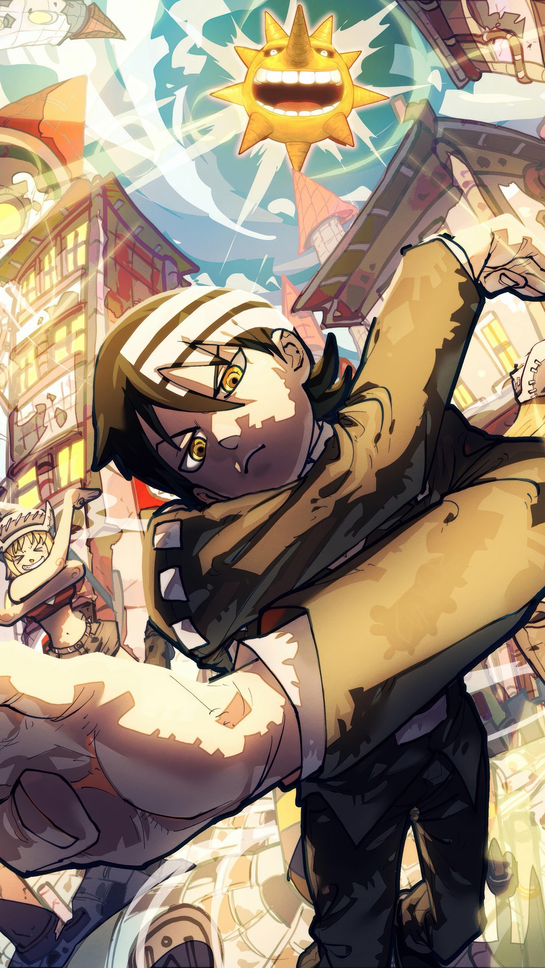 2160x3840 Soul Eater Death the Kid 4K Wallpaper Phone iPhone