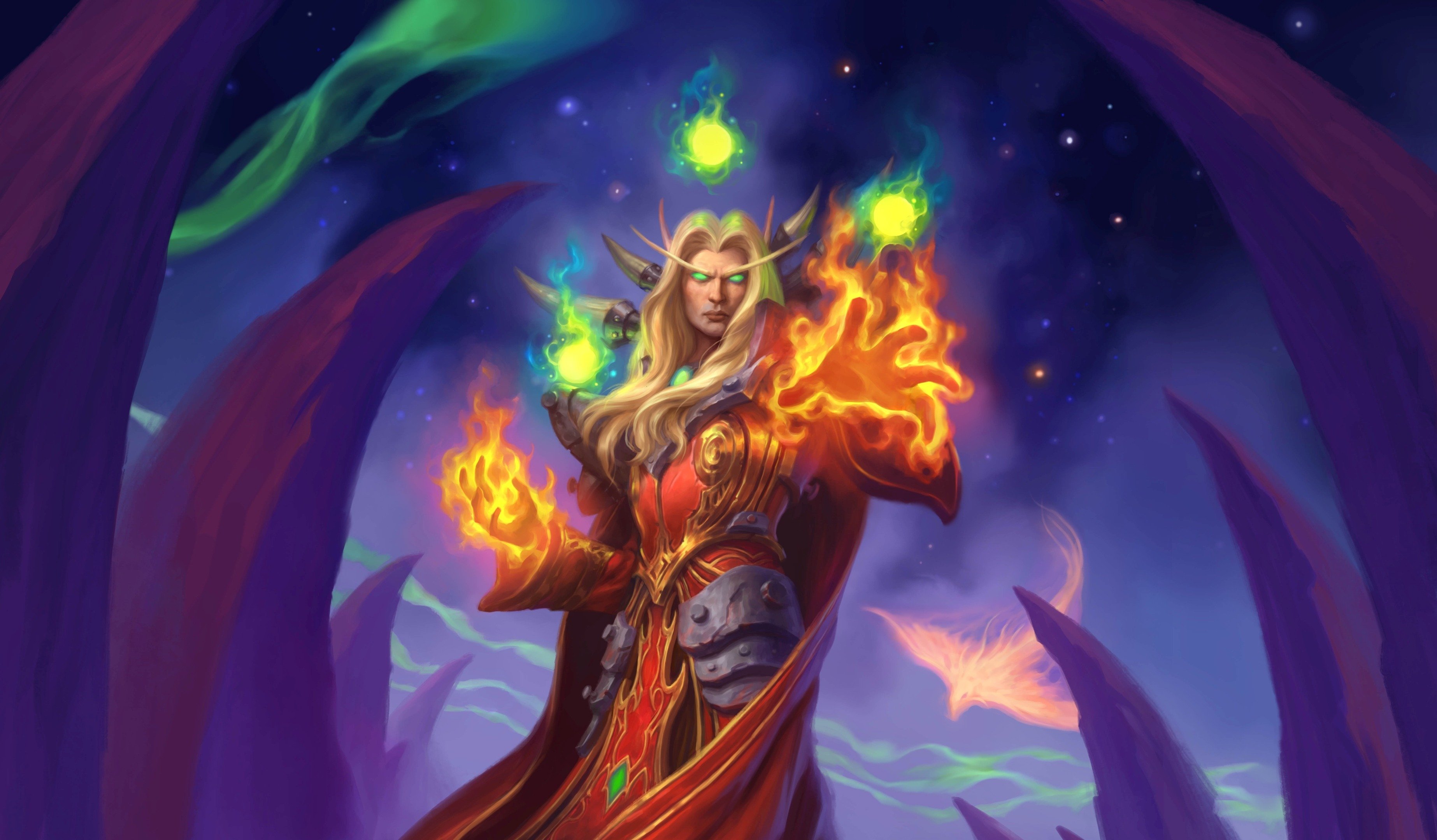 3693x2160 Kael'thas Sunstrider Phone Wallpaper: Free 4K & HD Downloads