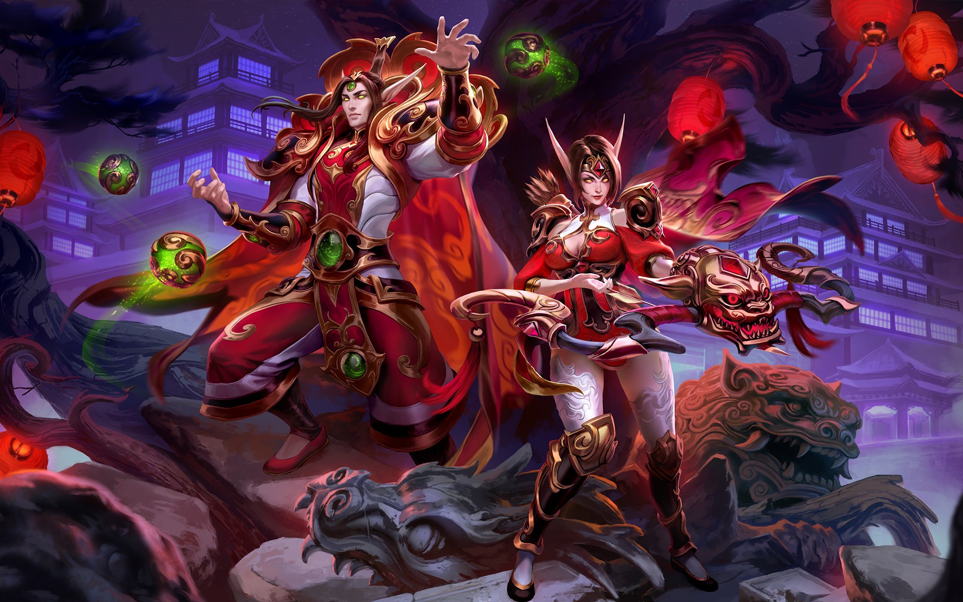 1920x1200 Phone wallpaper: Video Game, Heroes Of The Storm, Kael'thas Sunstrider, Sylvanas Windrunner 964620