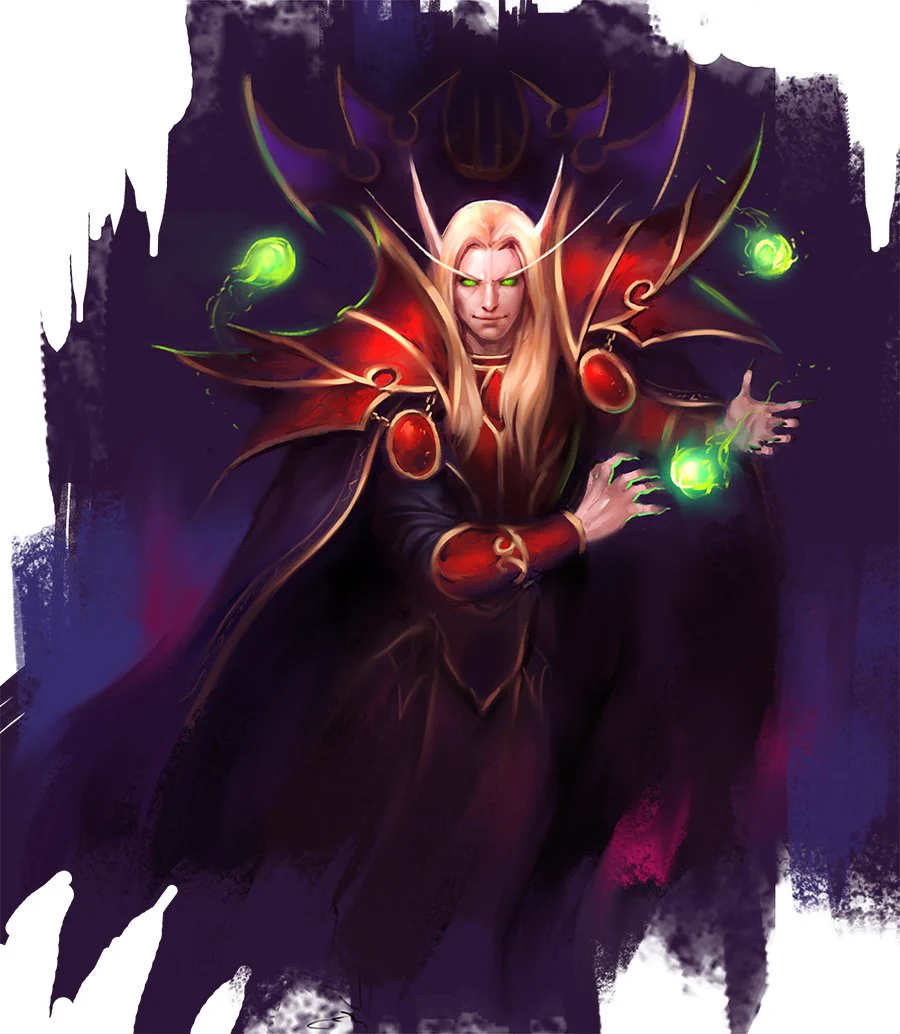 900x1034 The Art Of Warcraft /Wuwa On X: Kael'thas Sunstrider Fan Art By LL HH By Yy6242 By Angju By Wei Zi #WoW #WorldOfWarcraft #Art #Warcraftart #