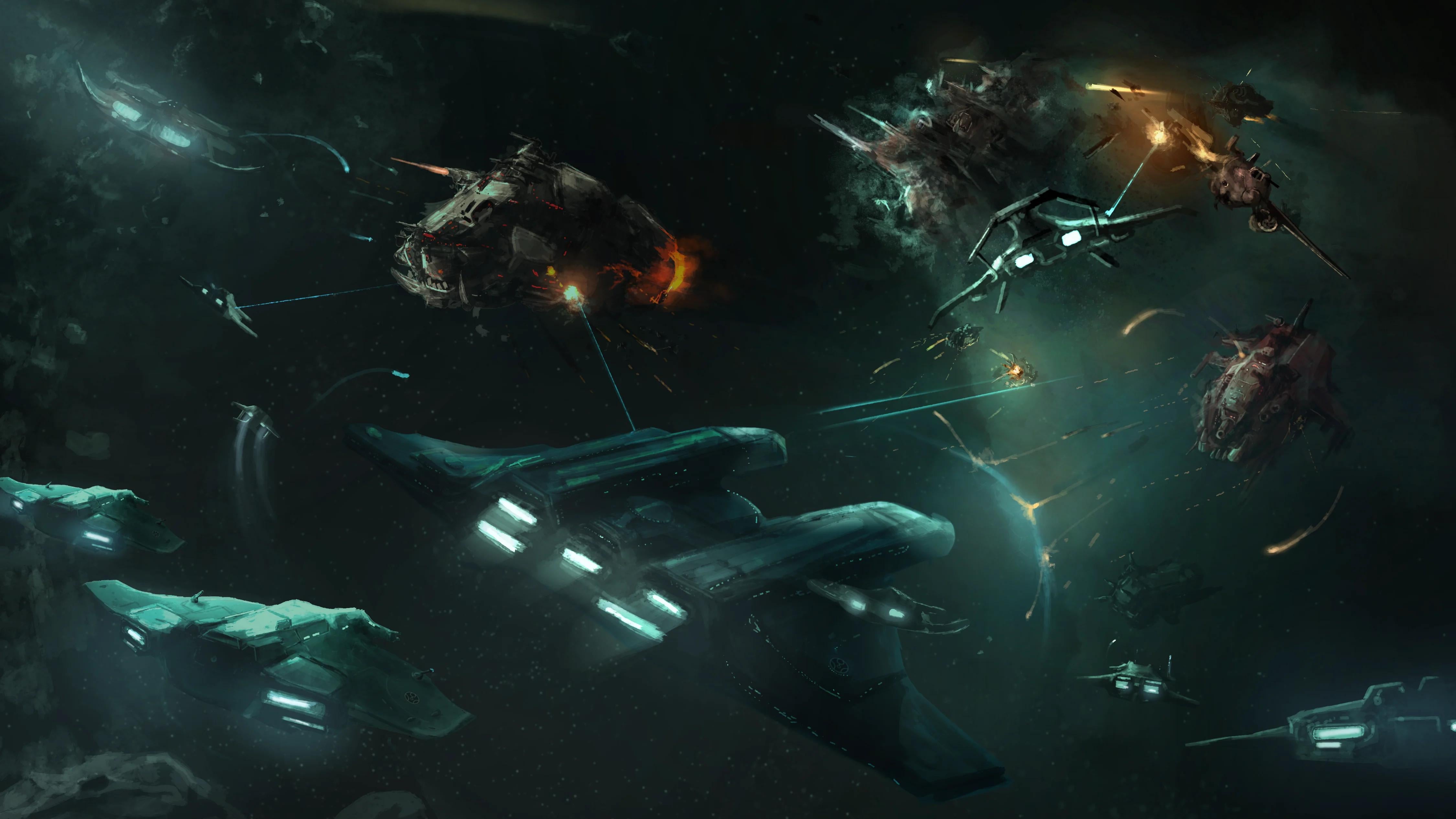 4500x2531 Tau Empire (From Warhammer 40k) visits Mass Effect Universe
