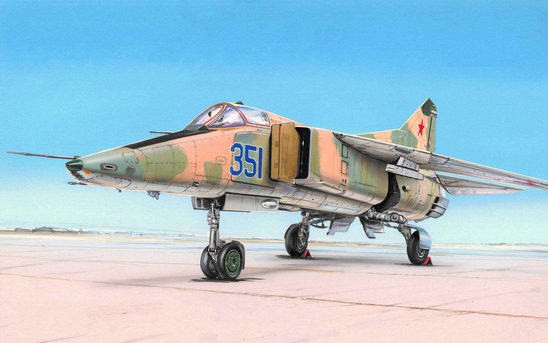 1920x1203 Mikoyan MiG 23 27 Desert Phantom