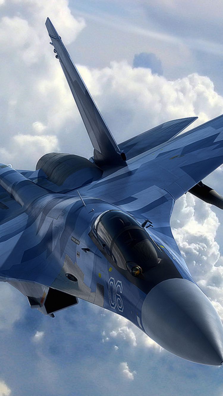 750x1334 Sukhoi su 27 Wallpaper for Apple IPhone 6S, 8 [Retina HD]