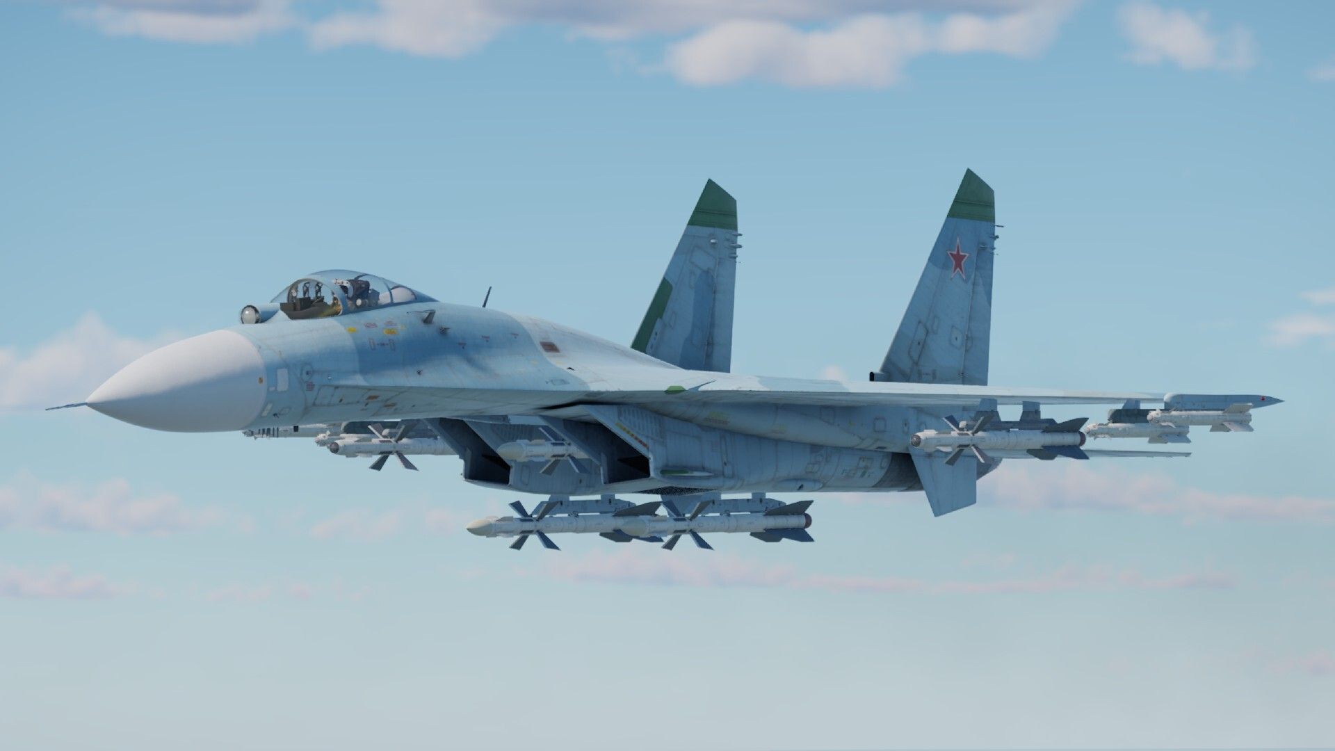1920x1080 Su 27 Fighter Interceptor