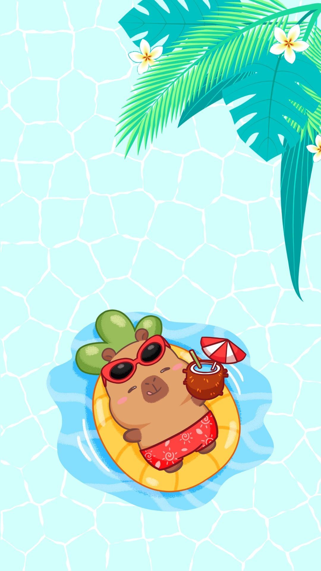 1080x1920 Capybara Phone Wallpaper Free Download