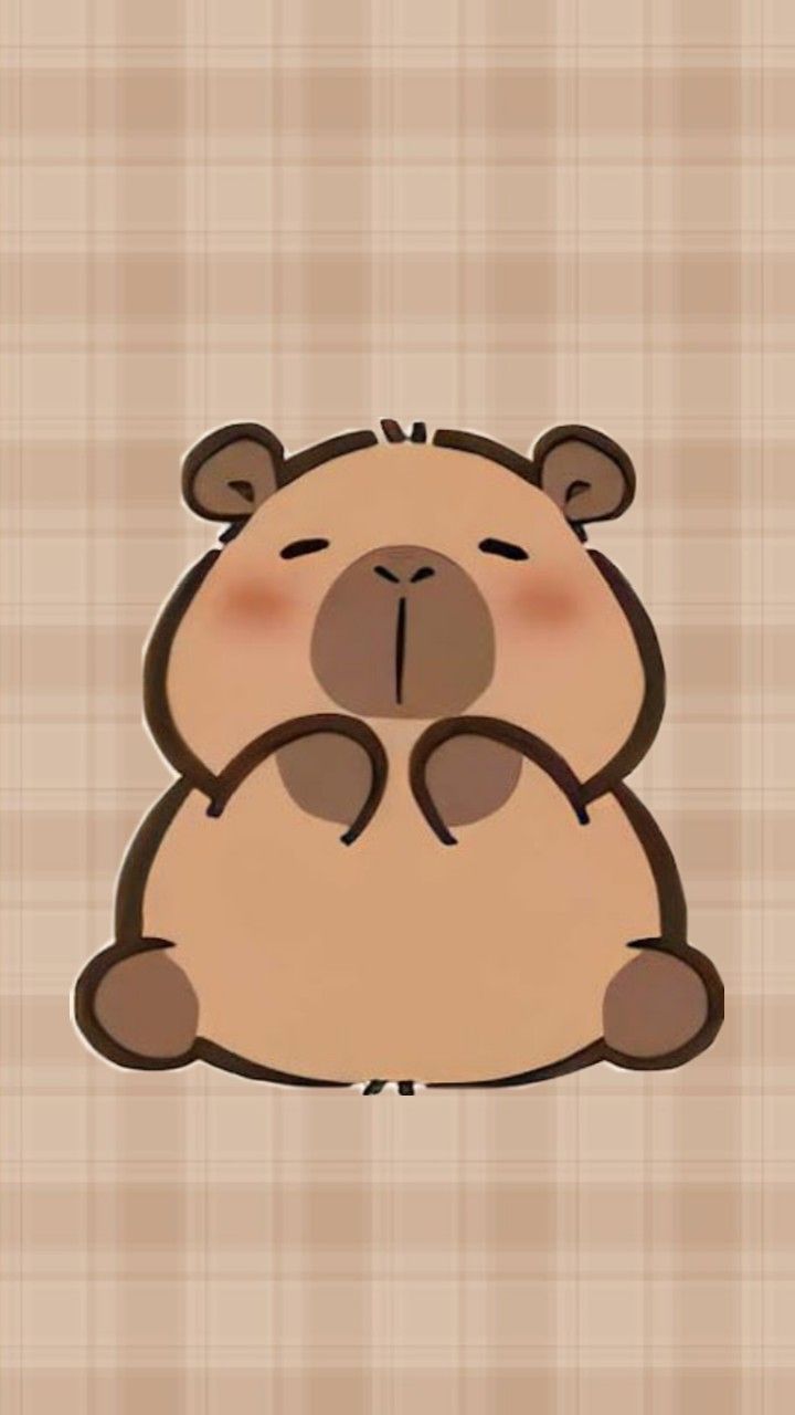 720x1280 capybara wallpaper