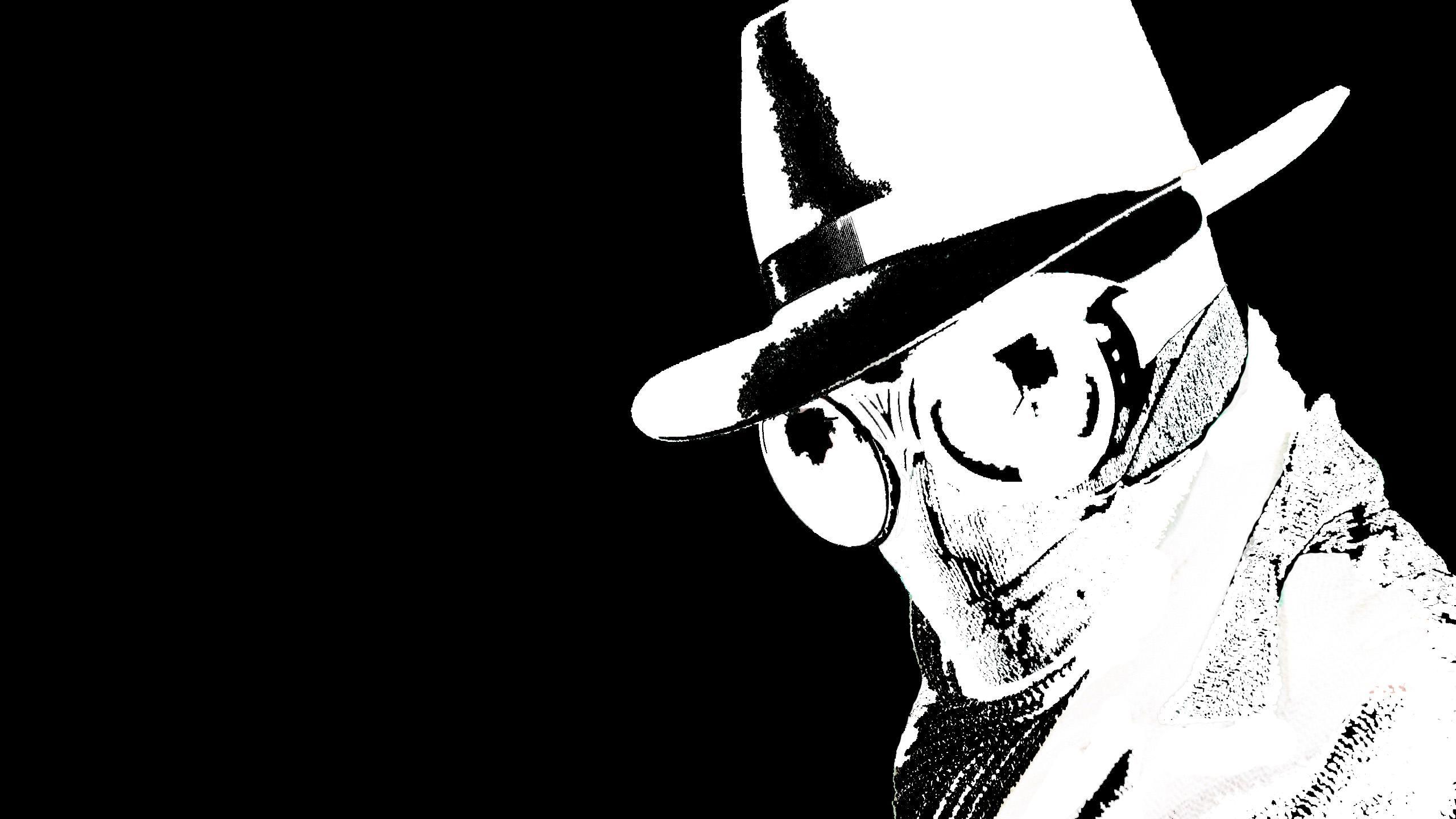 2560x1440 The Invisible Man In Black Background HD Movies Wallpaper