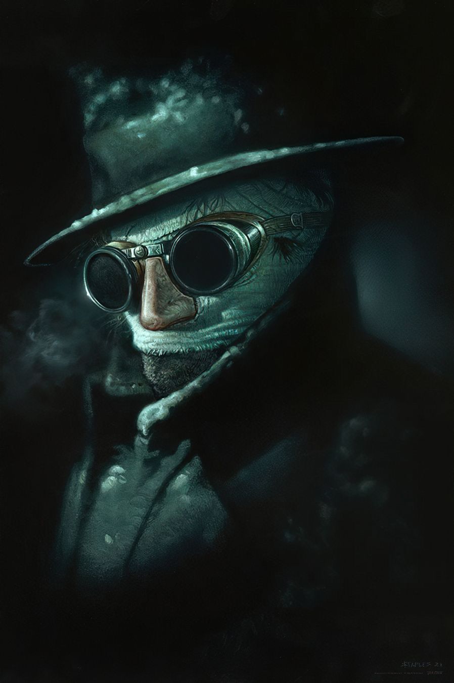 898x1350 The Geeky Nerfherder: #CoolArt: 'The Invisible Man' prints by Greg Staples through Vice Press