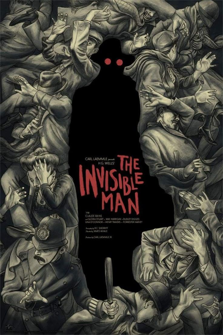 736x1104 H.G.Wells Invisible Man (art by Jonathan Burton)
