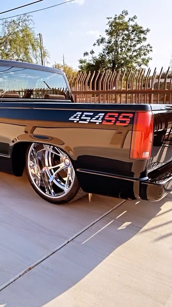 720x1280 BlackJack Ride Height Classic Truck. Custom obs chevy, 454 ss wallpaper, Gmc c1500