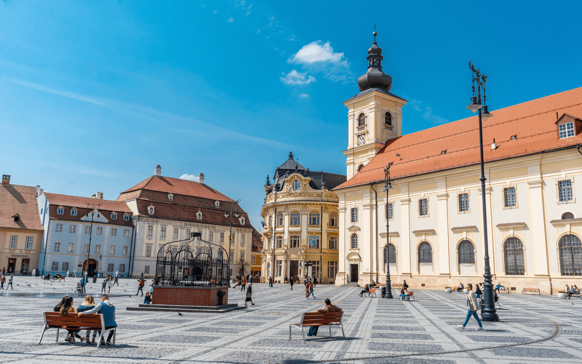 1920x1200 Sibiu. Cultural Journeys to Romania: Old Places, New Spaces
