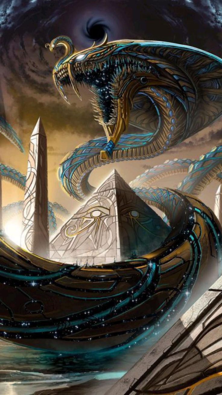736x1308 Enigmas de egipto. Fantasy art, Egypt concept art, Art. Apophis god tattoo, Apophis wallpaper, Apophis art