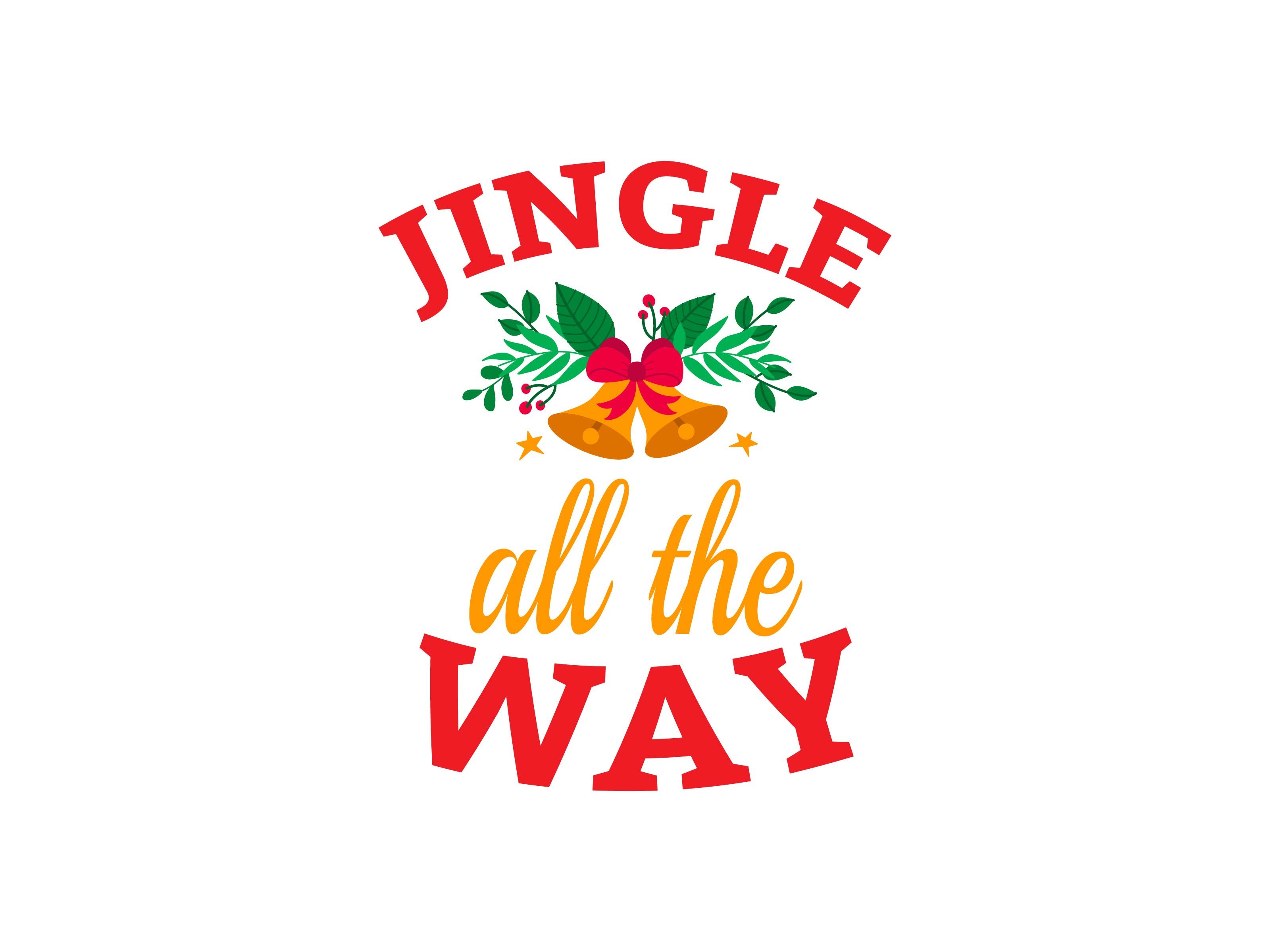 3200x2400 Jingle All the Way Graphic by archshape · Creative Fabrica