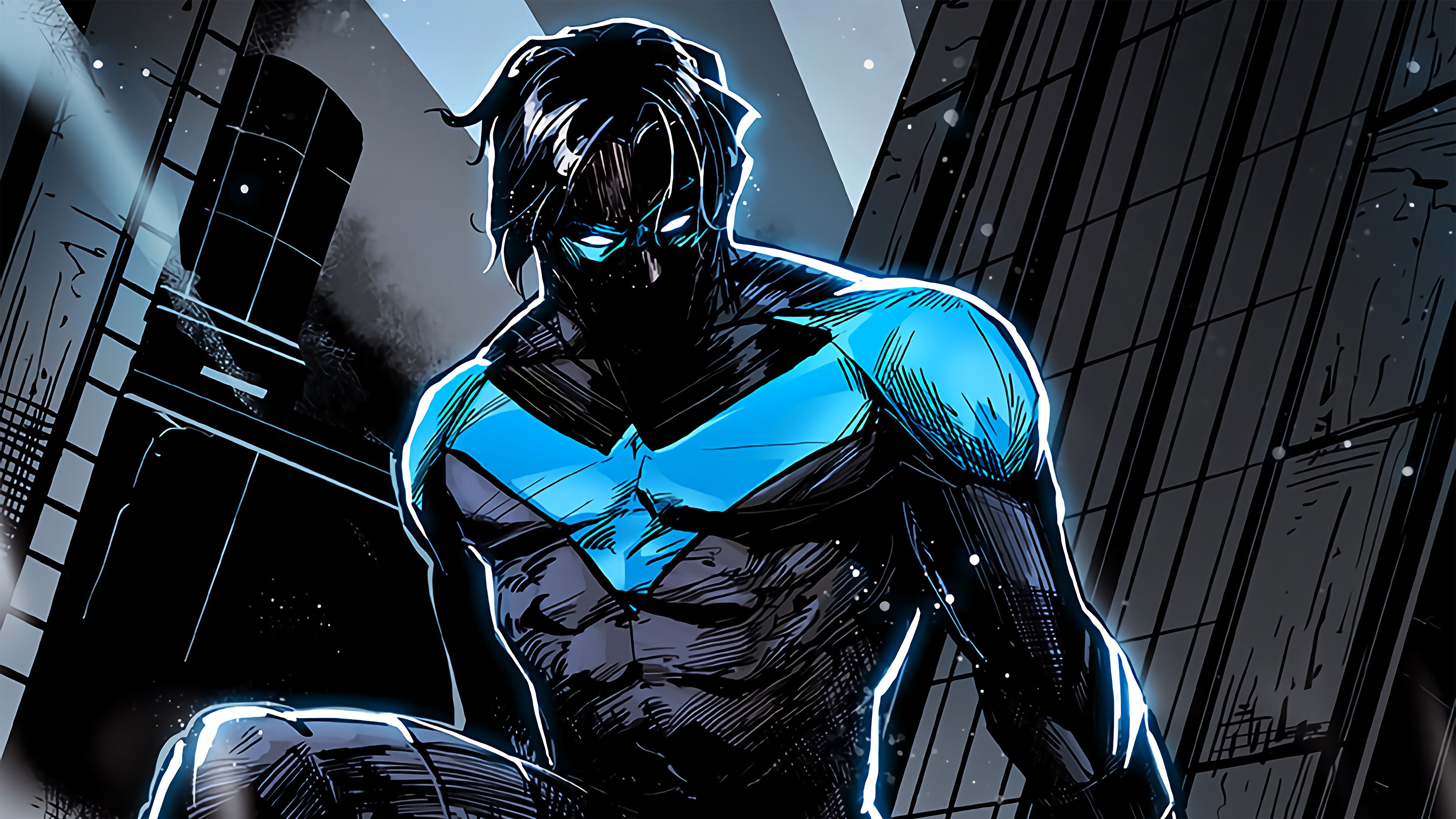 3840x2160 Nightwing Dick Grayson Fanart 4k Wallpaper, HD Superheroes Wallpaper, 4k Wallpaper, Image, Background, Photos and Picture