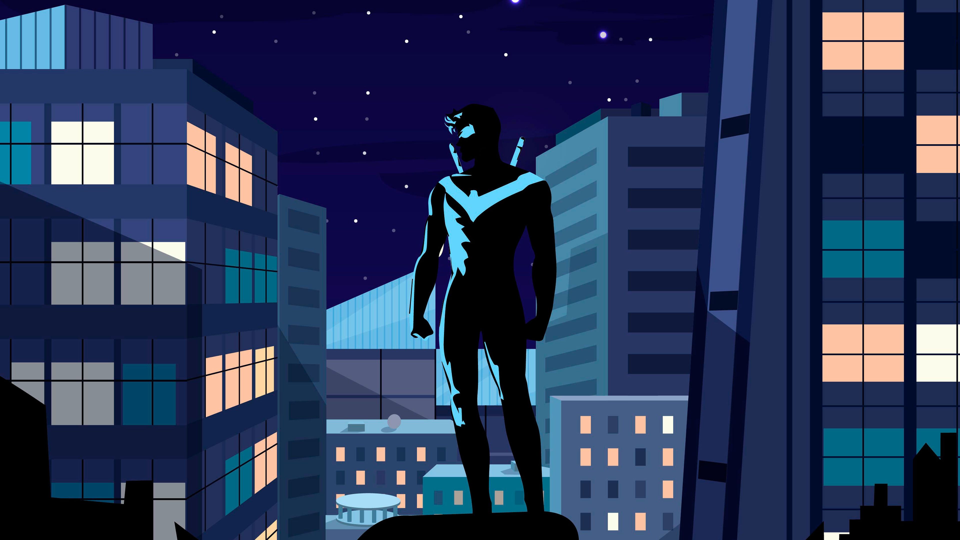 3840x2161 Nightwing Into The Dark Wallpaper, HD Superheroes Wallpaper, 4k Wallpaper, Image, Background, Photos and Picture